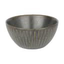 CASA Living Serveringsskåle Sofia Riflet Skål i Grå, 15 cm, 1