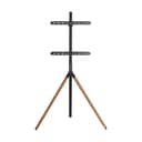 SINOX TV-borde Tripod TV Gulvstand i Brun, 1