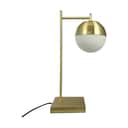 Dyberg Larsen Bordlamper French collection Caen Bordlampe i Messing/hvid, 1