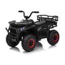 NORDIC PLAY Speed El-biler til børn Elektrisk Bil -  ATV i Sort, 1