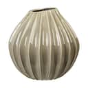Broste Copenhagen Vaser Wide Vase i Beige, H40 x Ø40, 1