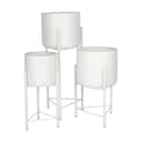CASA Living Urtepotteskjulere Urtepottesæt - 3 stk i Hvid, 1