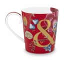 PIP Studio Krus og kopper med hank Early Bird Floral Fantasy Alfabet Krus - & i &, 1