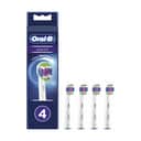 Oral-B Tandbørstehoveder 3D White Tandbørstehoved - 4 stk. i Hvid, 1