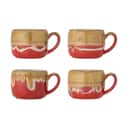 Bloomingville Skåle Sheen Krus - 4 stk. i Red, 1