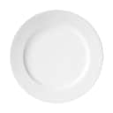 Lyngby Porcelæn Middagstallerkener Rhombe Middagstallerken i Hvid, 27 cm, 1