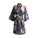 Essenza Morgenkåber Fleur Kimono i Nightblue, Str. XS, 1