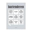 Poster&Frame Plakater Plakat - Bartenderen i B30 x L40 cm, 1