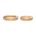 Hübsch Bakker Canvas Bakke - 2 stk. i Beige, 1