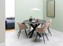 CASA Living Spiseborde Heaven Spisebord i sort, 2