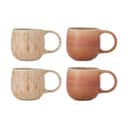 Bloomingville Krus og kopper med hank Roselyn Krus - 4 stk. i Lyserød, 1