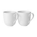 Royal Copenhagen Krus og kopper med hank Hvid Halvblonde Krus - 2 stk. i Hvid, 37 cl, 1