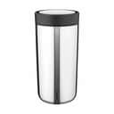 Stelton To go kopper To Go Click Rejsekrus i Sølvfarvet, 40 cl, 1