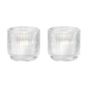 Stelton Fyrfadsstage Pilastro Fyrfadsstage - 2 stk. i Klar, 1