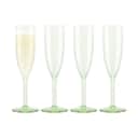 Bodum Champagneglas Oktett Champagneglas - 4 stk. i Grøn, 12 cl, 1