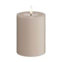 Deluxe Homeart LED-lys Real Flame LED Bloklys i Rose, 10 cm, 1