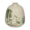 Moomin Arabia Vaser Mystisk skov Vase i Hvid/Grøn, 1