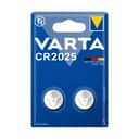 VARTA Batterier CR2025 Lithium Batteri - 2 stk. i CR2025 Lithium Batteri, 1