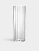 Orrefors Vaser Cut In Number Vase i Klar m. striber, 33 cm, 1