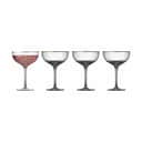 Lyngby Glas Cocktailglas Palermo Cocktailglas - 4 stk. i klar/guldfarvet, 1