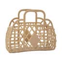 Sun Jellies Øvrigt interiør Retro Basket Mini Retro Taske - Mini i Latte, 1