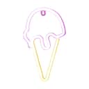 CASA Living LED-lamper LED Neon skilt i Multi, 26,5 cm, 1