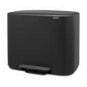 Brabantia Toiletspande BO Pedalspand i Mat sort, 34 L, 1