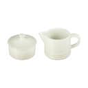 Le Creuset Mælke- og flødekander Signature Sukker & Fløde sæt - 2 dele i Meringue, 1