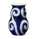 Kähler Vaser Tulle Vase i Blå, 1