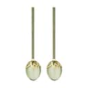 Georg Jensen Påskeæg og ophæng Påske kollektion 2026 Påskeæg - 2 stk. i Grøn, 1