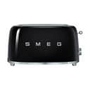 Smeg Brødristere 50's Style Brødrister TSF02BLEU i Sort, 39,4 cm, 1