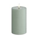 Deluxe Homeart LED-lys Unique LED Bloklys i Salvie , H12,5 x Ø7,5 cm, 1
