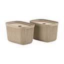 Zone Kasser Pulp Opbevaringsboks i Natural Brown, 23 cm, 1