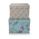 PIP Studio Opbevaringsbokse Blooming Tales Opbevaringskasse - 2 stk. i Blue, 1