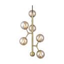Halo Design Pendler Atom Vertical Pendel i Messing, 1