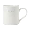 Lexington Krus og kopper uden hank Krus i White/Dark Blue, 1
