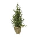 Casa Christmas Juletræer Mini juletræ m. sølvglitter i Sølvfarvet, 1