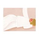 Poster&Frame Plakater Plakat - Women in the white i B30 x L40 cm, 1