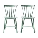 FDB Møbler Spisebordsstole J46 Spisebordsstol - 2 stk. i Dusty Green (Pantone 556C), 1