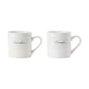 Lexington Espressokopper Espressokop - 2 stk. i White/Dark Blue, 1