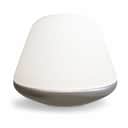 Herstal Bordlamper Bloom Bordlampe i Satin sølvfarvet/opal, H16,8 x Ø20 cm, 1