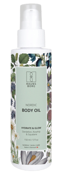 Raunsborg Kropspleje Body Oil i Grøn, 1