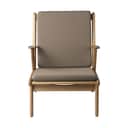 FDB Møbler Lænestole J53 Lænestol i Taupe, 1
