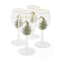 Spode Vinglas Christmas Tree Vinglas - 4 stk. i Multifarvet, 1
