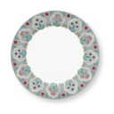 PIP Studio Frokosttallerkener Flower Festival Tallerken i Light Blue, 21,4 cm, 1
