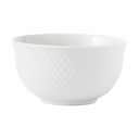 Lyngby Porcelæn Serveringsskåle Rhombe Skål i Hvid, 13 cm, 1