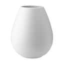 Knabstrup Keramik Vaser Earth Vase i Hvid, 24 cm, 1