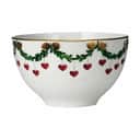 Royal Copenhagen Serveringsskåle Stjerne Riflet Jul Skål i 12 cm, 1