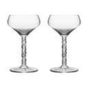 Orrefors Champagneglas Carat Coupe Champagneskål - 2 stk. i Klar, 1