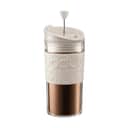 Bodum To go kopper Travel Mug To Go Krus m. Stempel i Hvid, 0.35 L, 1